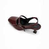 Freeplay Patent Finish Slingback Kitten Heel Pumps
