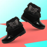 Freeplay Glitter Bow Boots