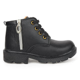 Freeplay Boys Lace-Up Boots with Side Zip