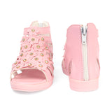 Freeplay Girls Gladiator Sandals – Embellished Flats