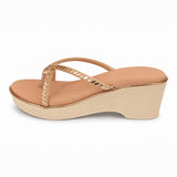 Freeplay Rhinestone Embellished Wedge Heel with Slip-On Closure