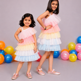Freeplay Girls Festive Bellies – Glitter Bow Flats