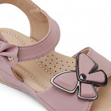 Freeplay Girls Flat Sandals with Butterfly Detail