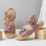 Freeplay Girls Flat Sandals with Butterfly Detail